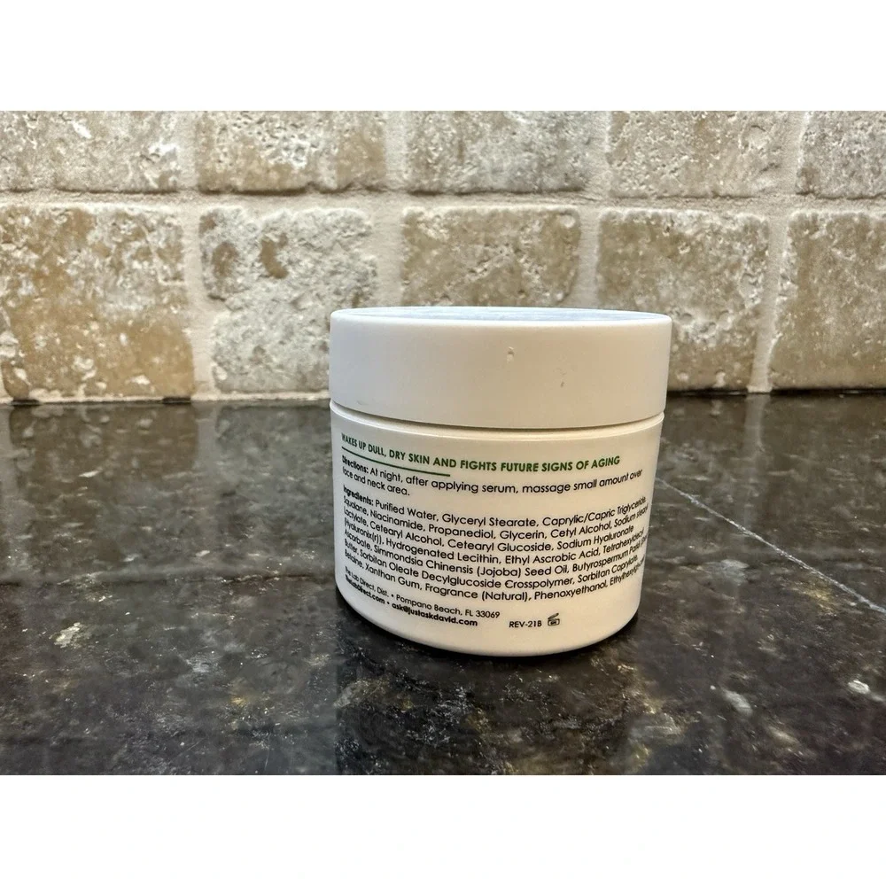 The Lab Direct Ultimate Night Cream Vitamin B, C, Hyaluronic 10% NEW 2 oz